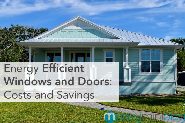 Energy-Efficient Exterior Doors: Costs and Savings